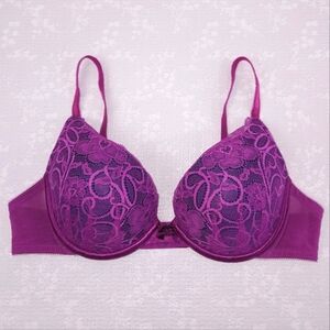 New! LILY Of FRANCE Extreme Ego Boost Lace Push-Up Bra